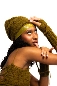 Crochet Rhinestone Beanie